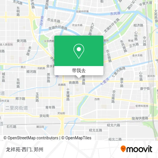 龙祥苑-西门地图