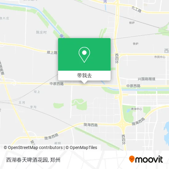 西湖春天啤酒花园地图