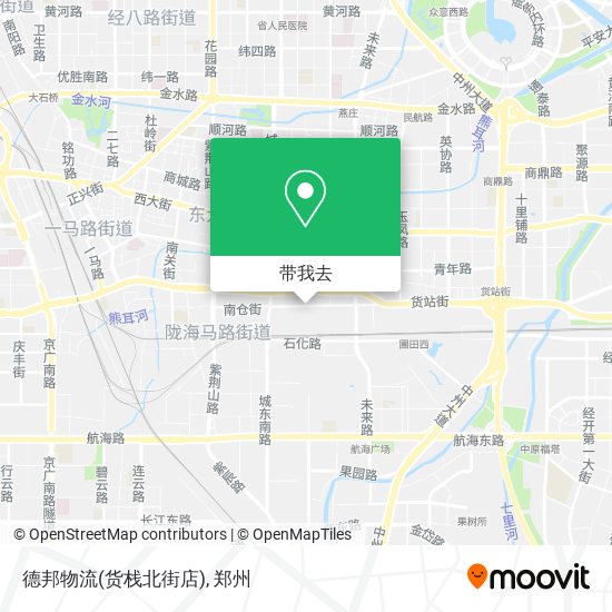 德邦物流(货栈北街店)地图