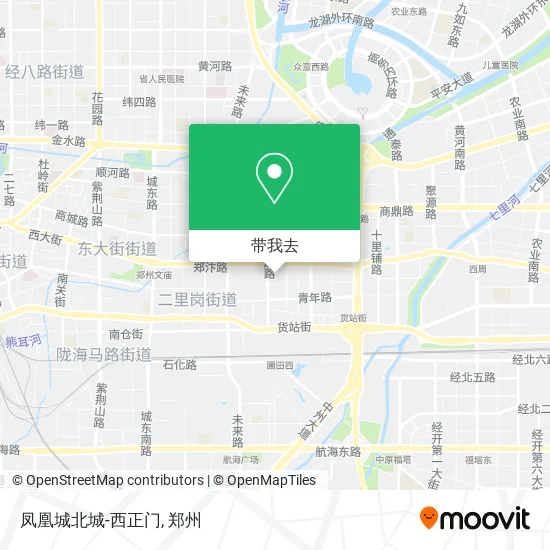 凤凰城北城-西正门地图