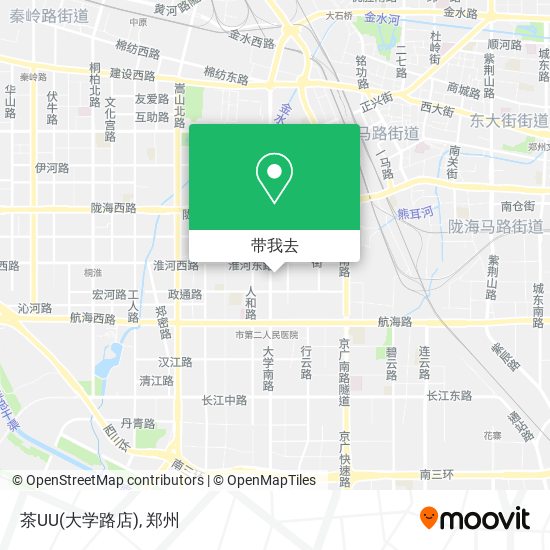 茶UU(大学路店)地图