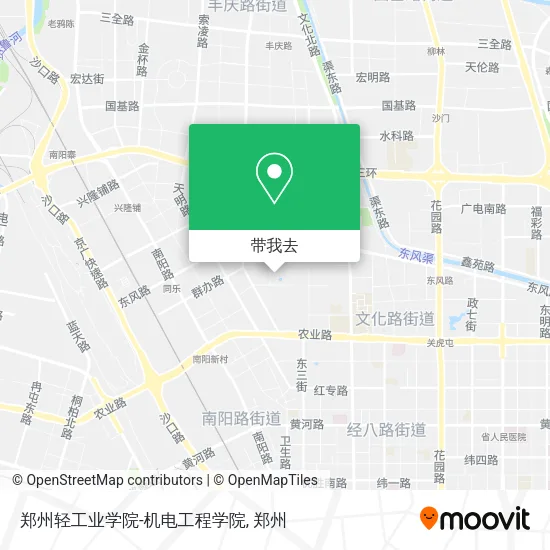 郑州轻工业学院-机电工程学院地图