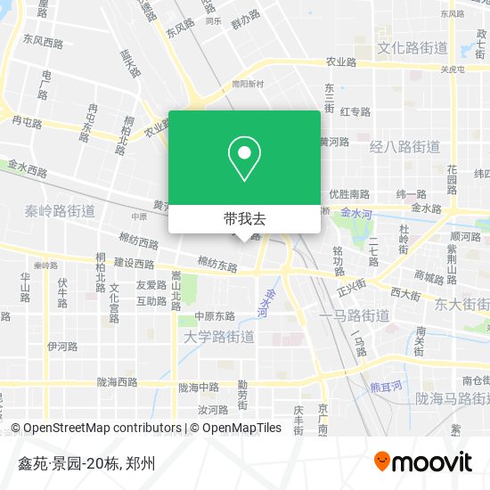 鑫苑·景园-20栋地图
