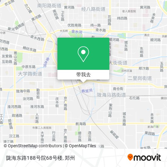 陇海东路188号院68号楼地图