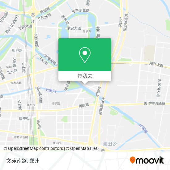 文苑南路地图