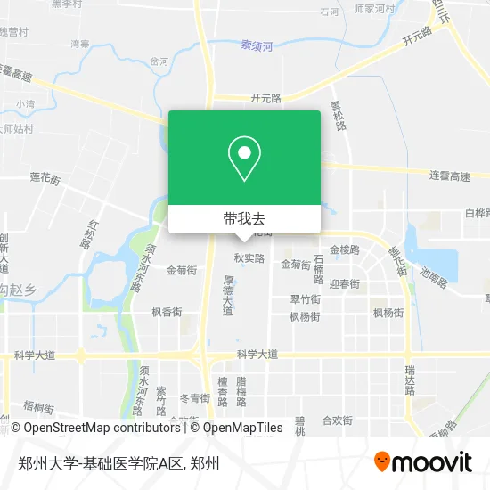 郑州大学-基础医学院A区地图