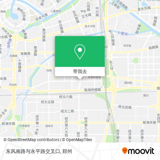 东风南路与永平路交叉口地图