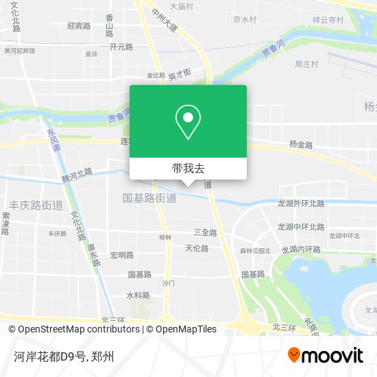 河岸花都D9号地图