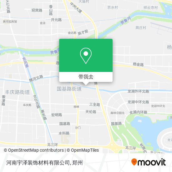 河南宇泽装饰材料有限公司地图