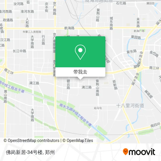佛岗新居-34号楼地图