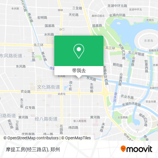 摩提工房(经三路店)地图