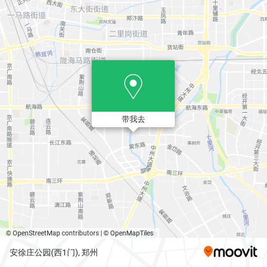 安徐庄公园(西1门)地图