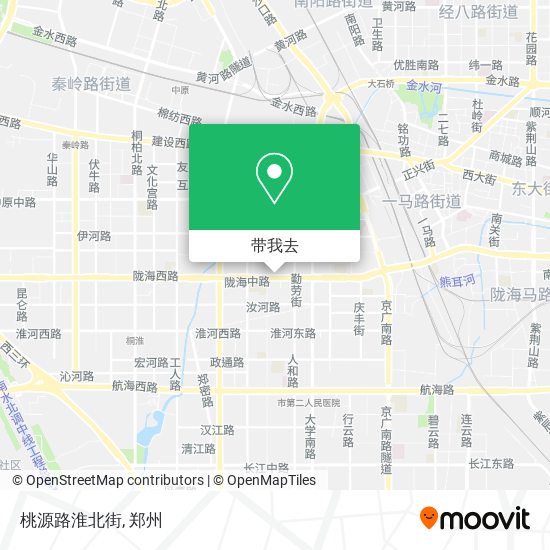 桃源路淮北街地图