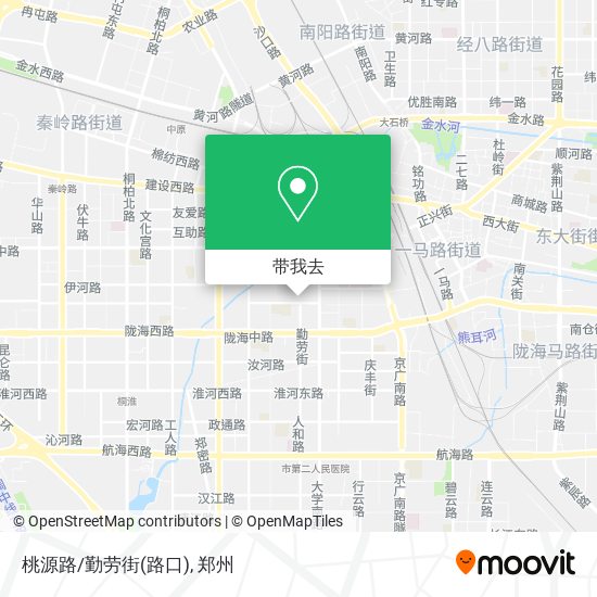 桃源路/勤劳街(路口)地图