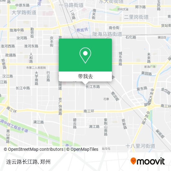 连云路长江路地图