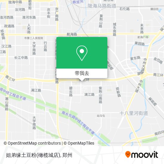 姐弟缘土豆粉(橄榄城店)地图