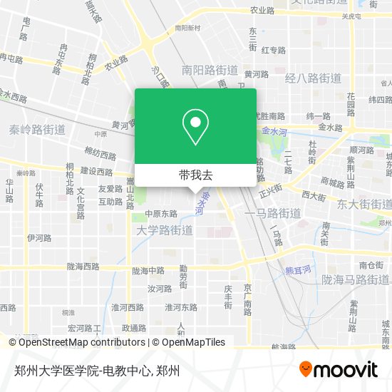 郑州大学医学院-电教中心地图