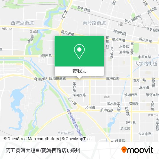 阿五黄河大鲤鱼(陇海西路店)地图