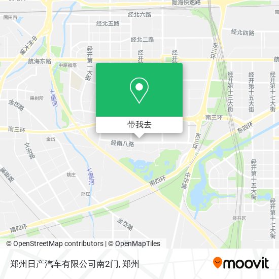 郑州日产汽车有限公司南2门地图