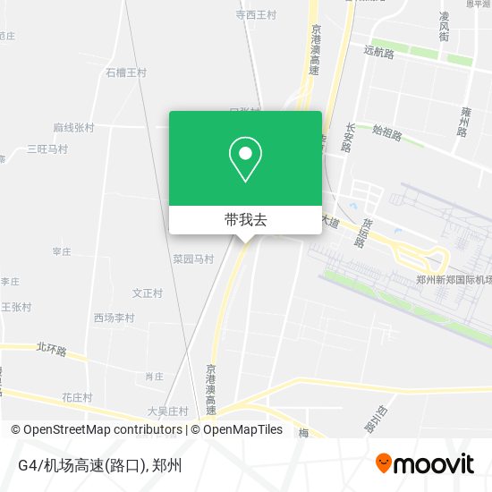 G4/机场高速(路口)地图