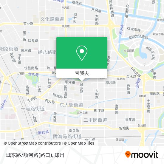 城东路/顺河路(路口)地图