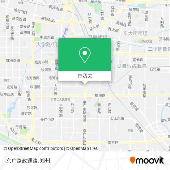 京广路政通路地图