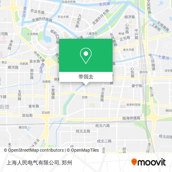 上海人民电气有限公司地图