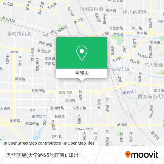 奥丝蓝黛(大学路65号院南)地图