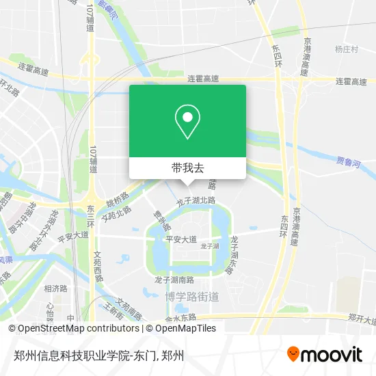 郑州信息科技职业学院-东门地图