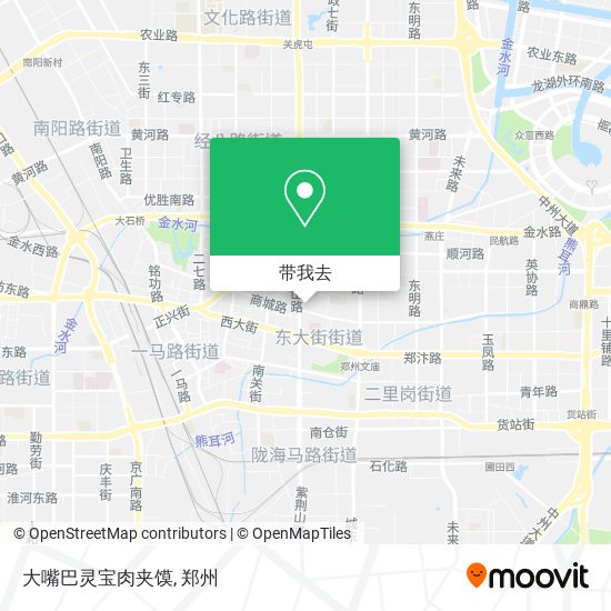 大嘴巴灵宝肉夹馍地图
