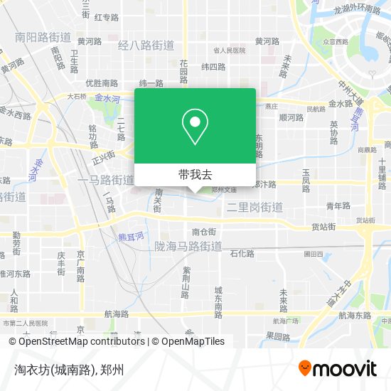 淘衣坊(城南路)地图