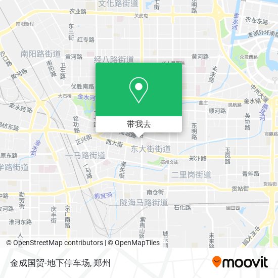 金成国贸-地下停车场地图
