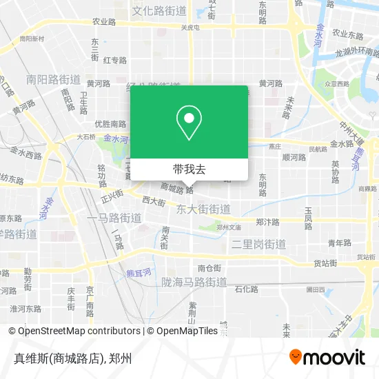 真维斯(商城路店)地图