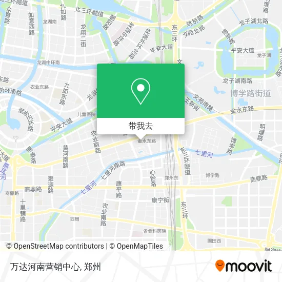 万达河南营销中心地图