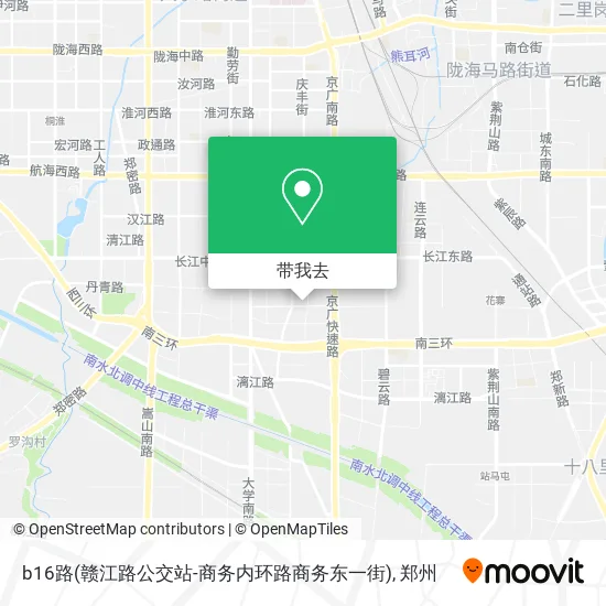 b16路(赣江路公交站-商务内环路商务东一街)地图