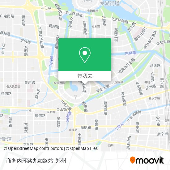 商务内环路九如路站地图