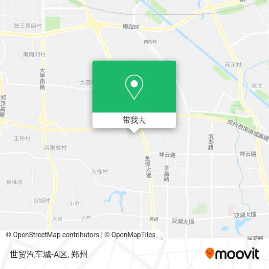 世贸汽车城-A区地图