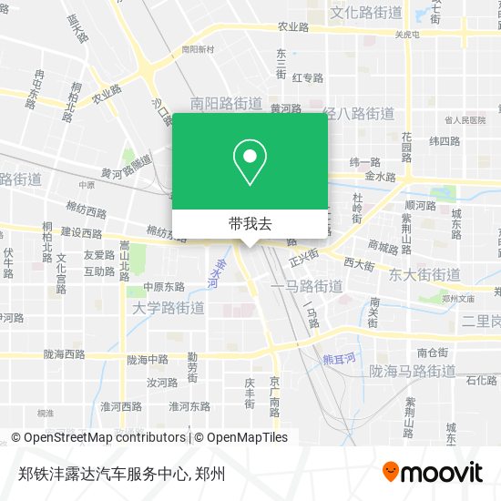 郑铁沣露达汽车服务中心地图