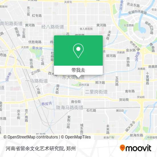河南省留余文化艺术研究院地图