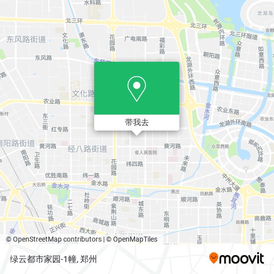 绿云都市家园-1幢地图
