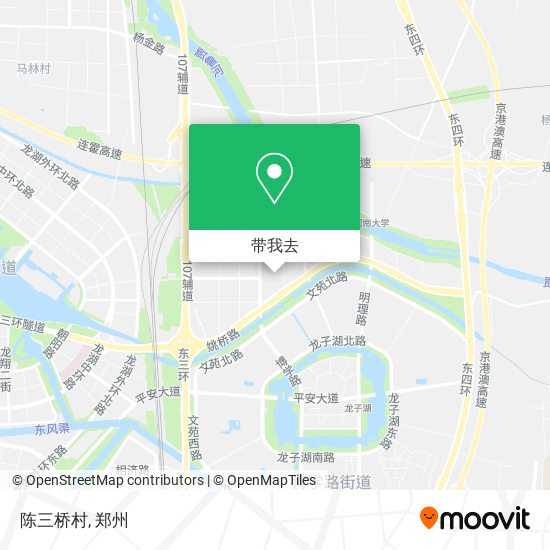 陈三桥村地图