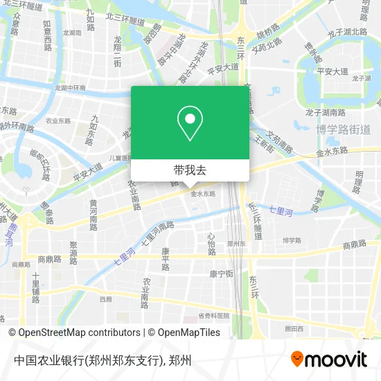 中国农业银行(郑州郑东支行)地图