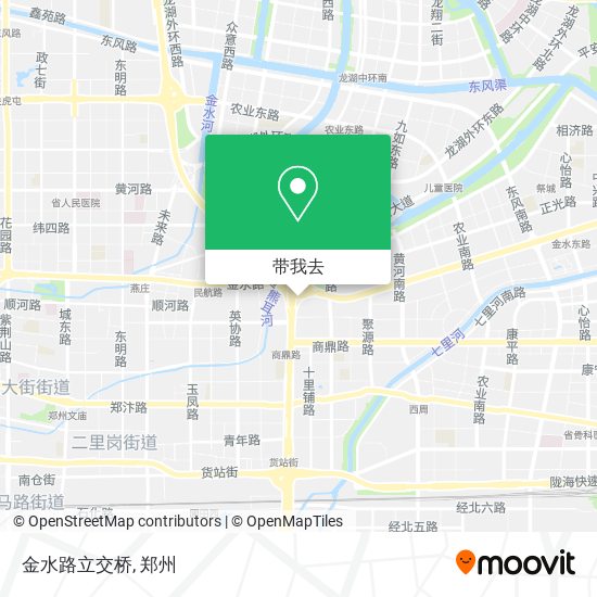 金水路立交桥地图