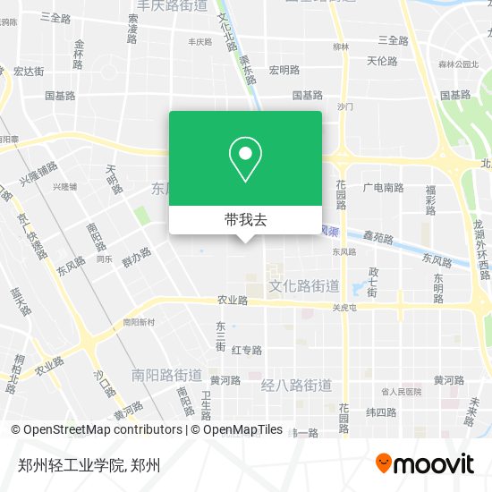 郑州轻工业学院地图