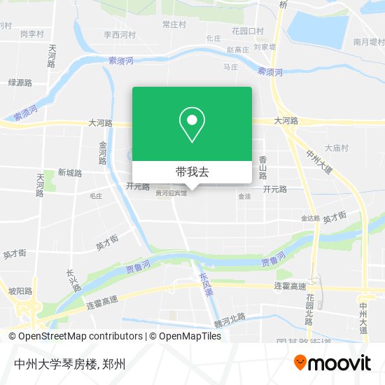 中州大学琴房楼地图