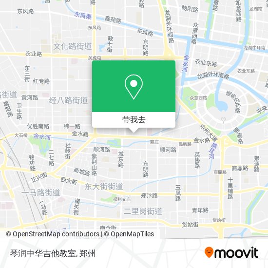 琴润中华吉他教室地图