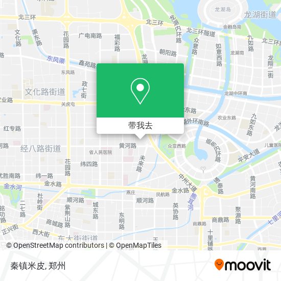 秦镇米皮地图
