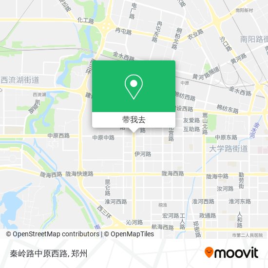 秦岭路中原西路地图