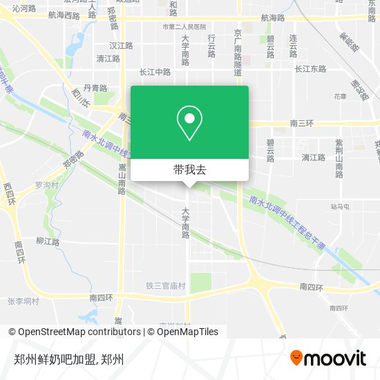 郑州鲜奶吧加盟地图