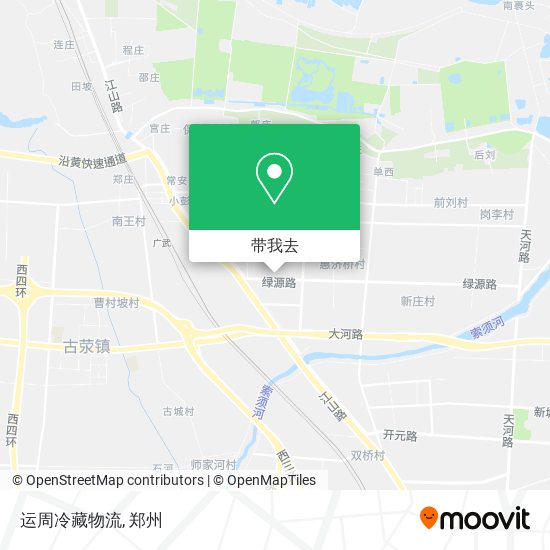 运周冷藏物流地图